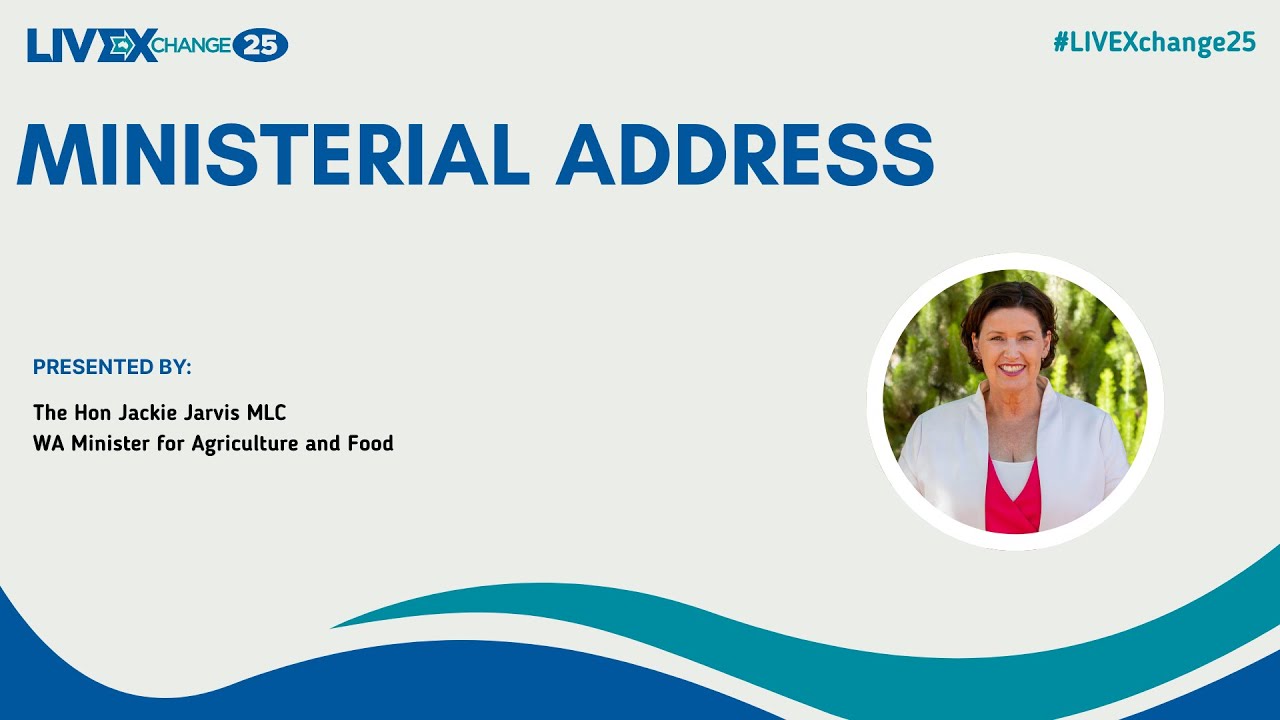 Ministerial address (LIVEXchange 2025)