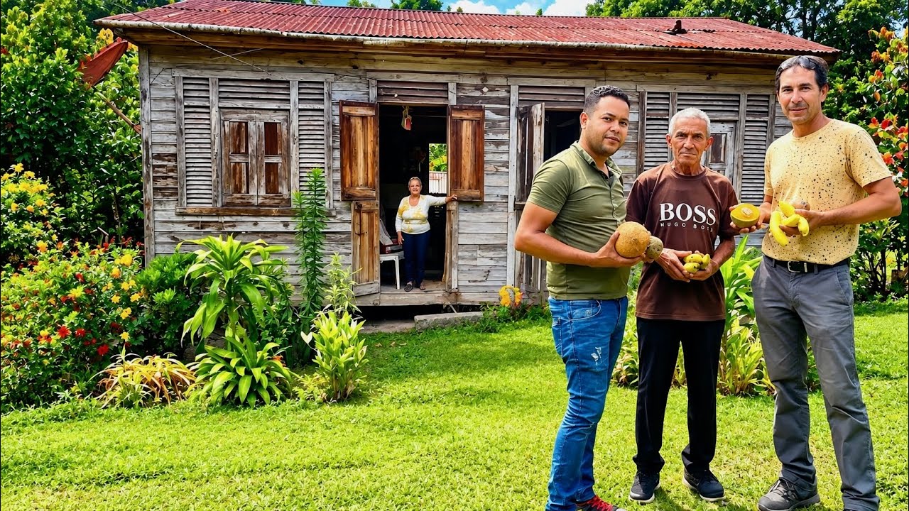 Francis Díaz por primera vez visita un campo de San Francisco de Macorís