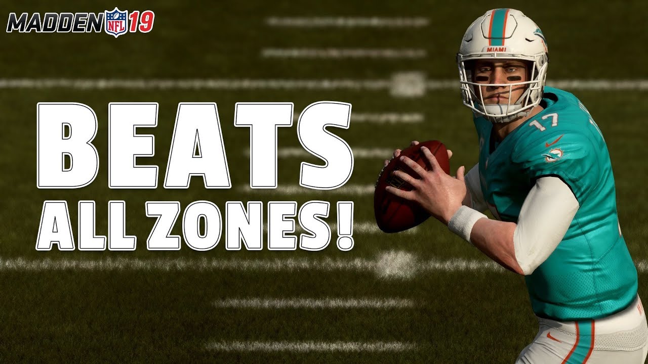 Unique Madden 19 Play Design that BEATS ALL ZONE COVERAGES!