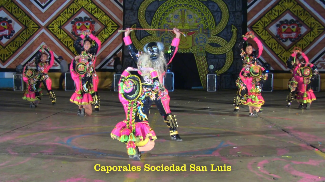 Gran Final Concurso Nacional de Sayas 2017, Caporales Sociedad San Luis (junior)