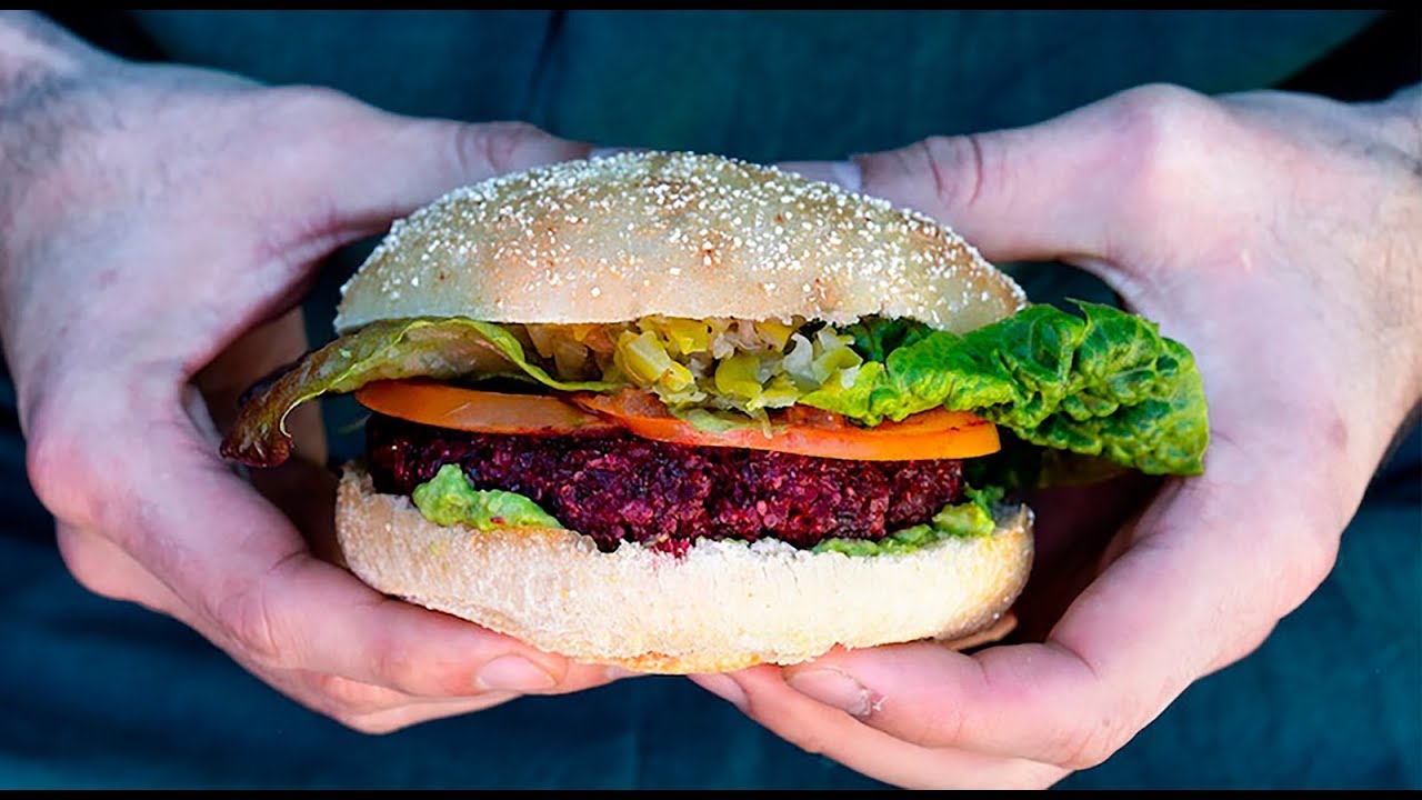 LA MEJOR HAMBURGUESA VEGETAL DEL MUNDO! RECETA 100% VEGANA, FÁCIL Y SALUDABLE!