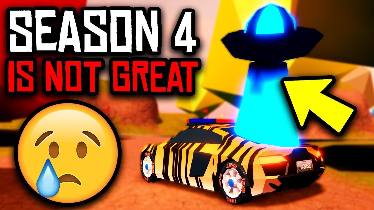 Jailbreak Season 4 Is DISAPPOINTING... (Here's Why) | Roblox Jailbreak Season 4 New Update