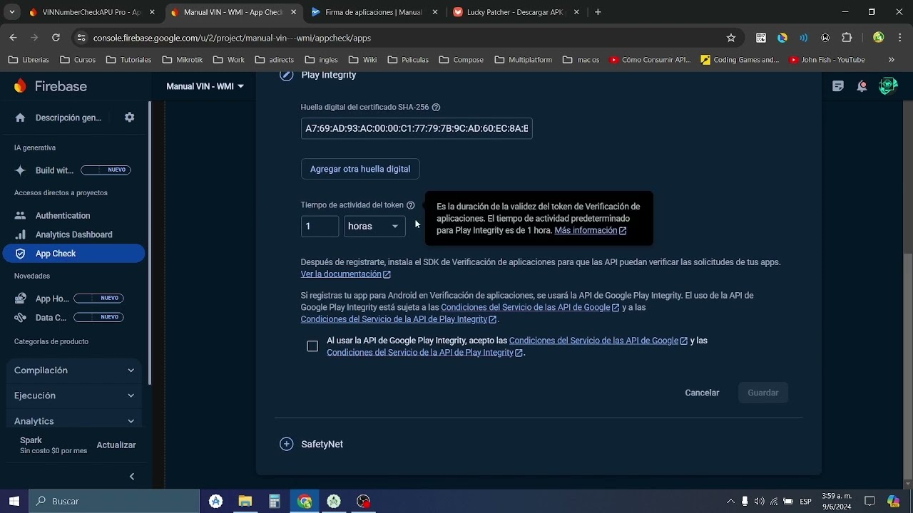 Como implementar App Check firebase - Protege tu base de datos