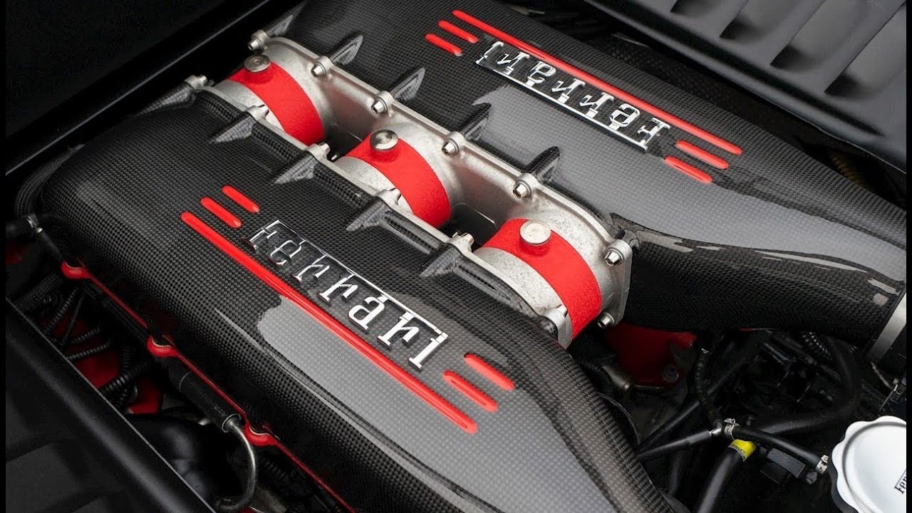 Процесс технического обслуживания Ferrari 458 Speciale | Смена масла.