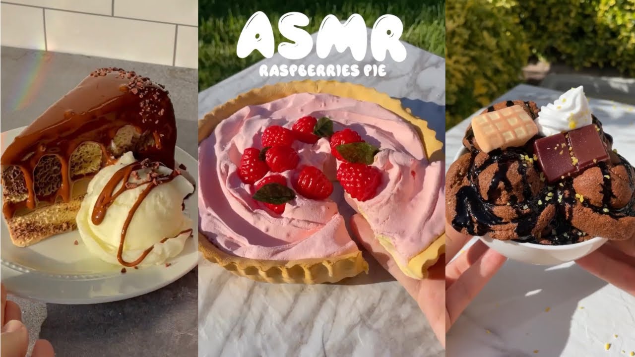 ASMR Cooking With Slime (food slimes) | bluemingslime