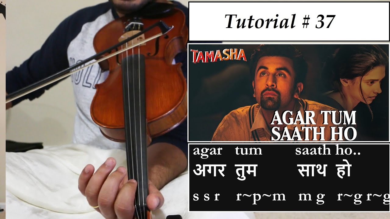 How to play Agar Tum Saath Ho | Tamasha | AR Rahman