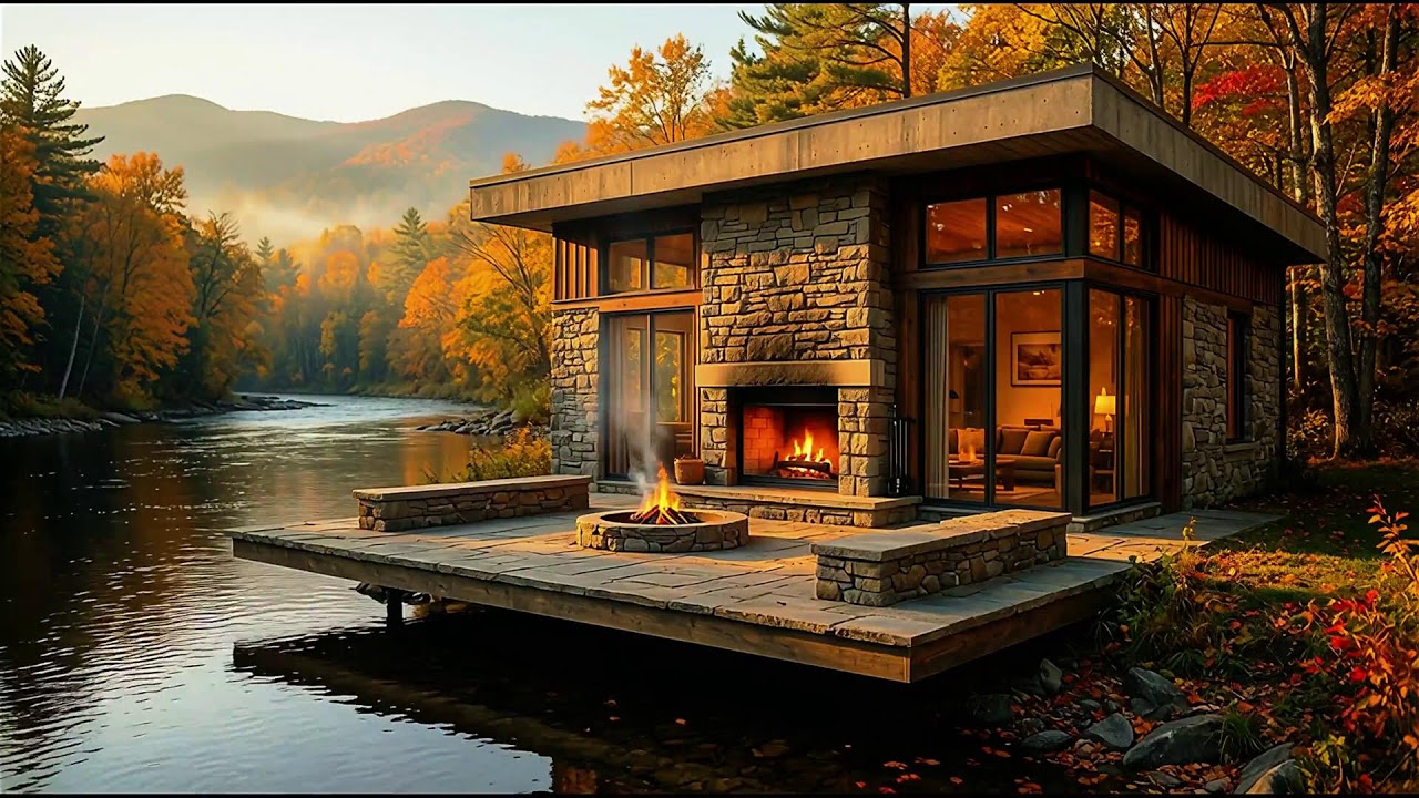 12 HOURS  Cozy Riverside Cabin