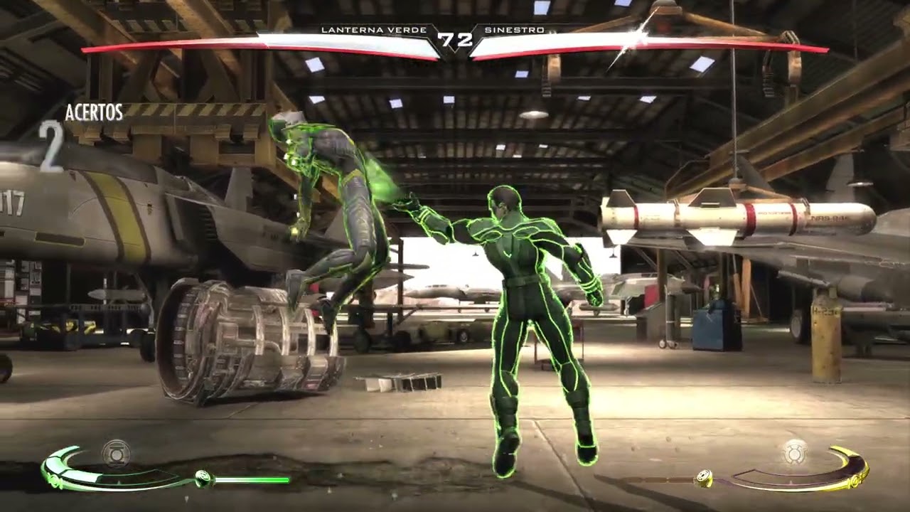 Green Lantern vs Sinestro INJUSTICE GODS AMONG US