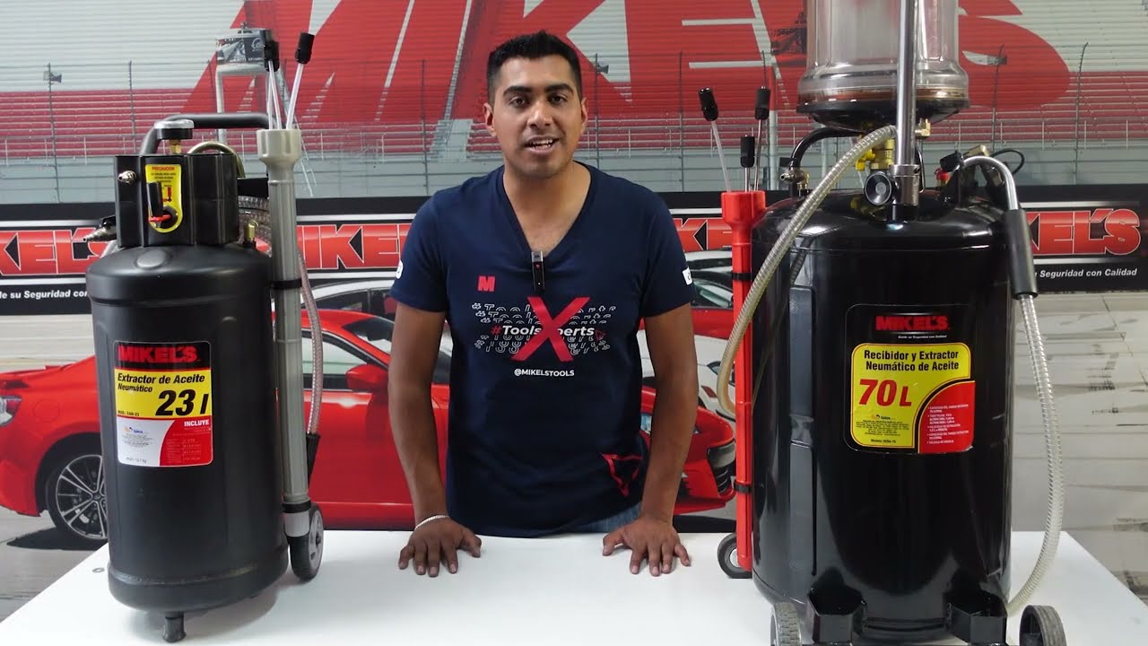 Extrae el Aceite de tu veh&iacute;culo o en tu taller #Toolsxpert