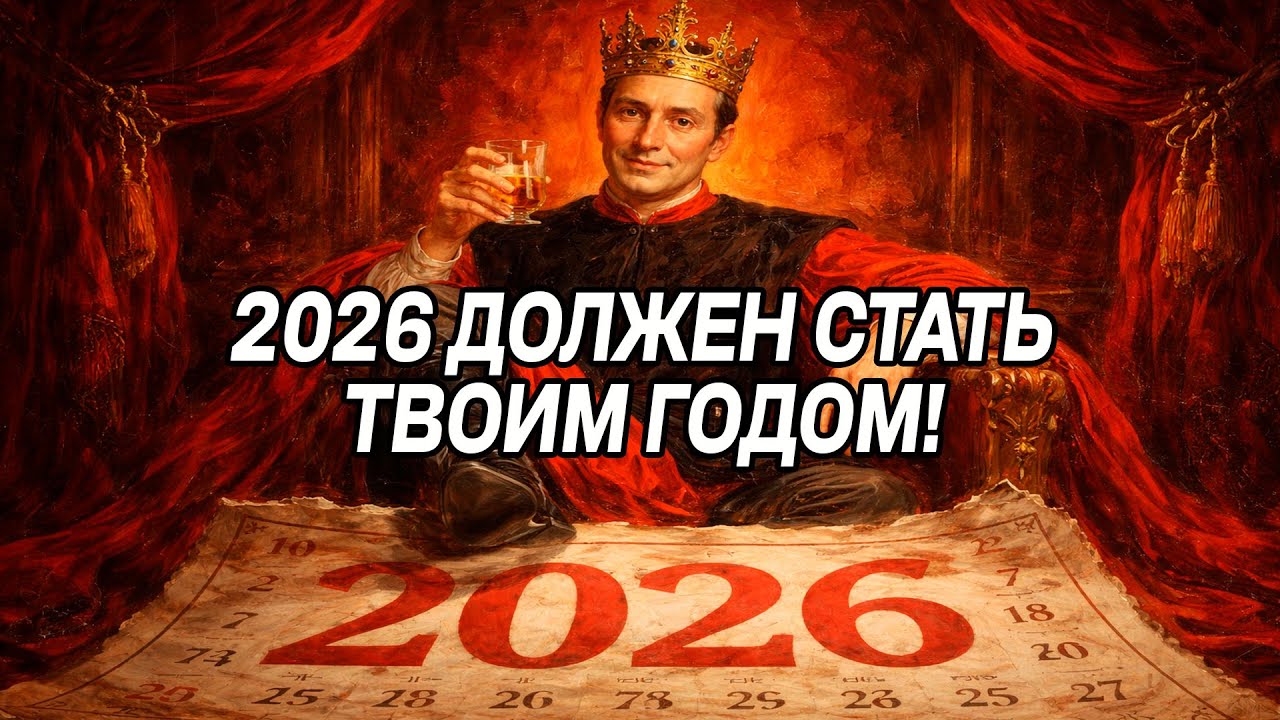 Измени себя ОКОНЧАТЕЛЬНО в 2026 ГОДУ - Макиавелли