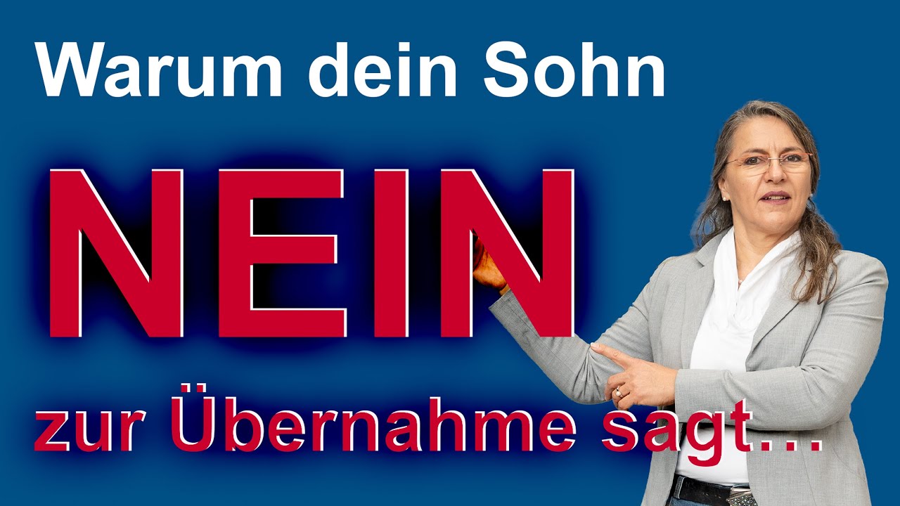 Warum dein Sohn nicht übernimmt – und was Lagerstruktur mit deiner Nachfolge zu tun hat