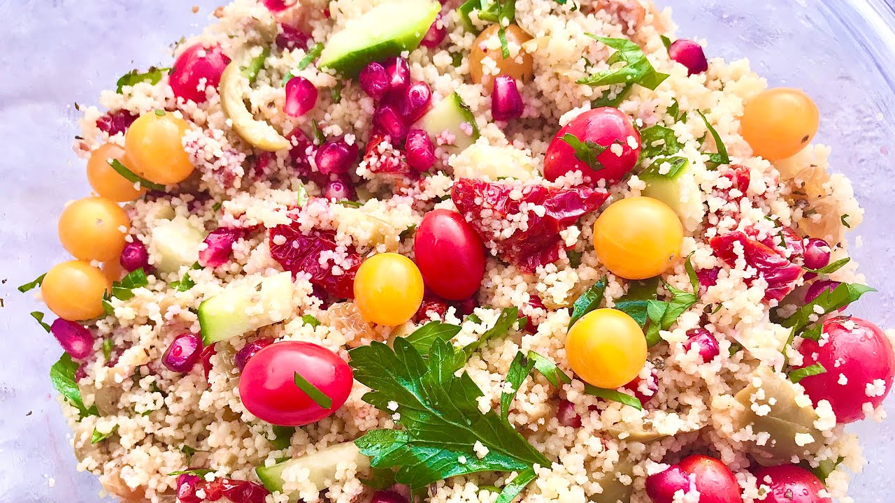 Couscous Salad (with Olives, Raisins and Sun-dried Tomatoes :D)