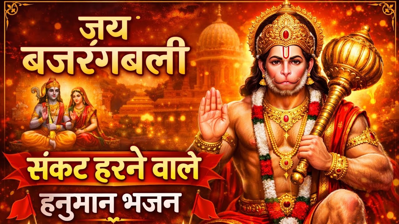 जय बजरंगबली | संकट हरने वाले हनुमान जी का भावपूर्ण भजन | Hanuman Bhajan