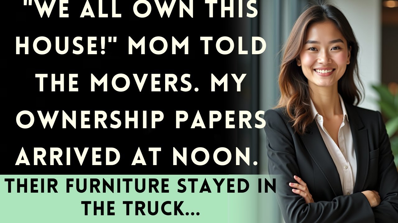 During The Moving Day, Mom Said 'It's Family Property'—Her Realtor Just Smiled