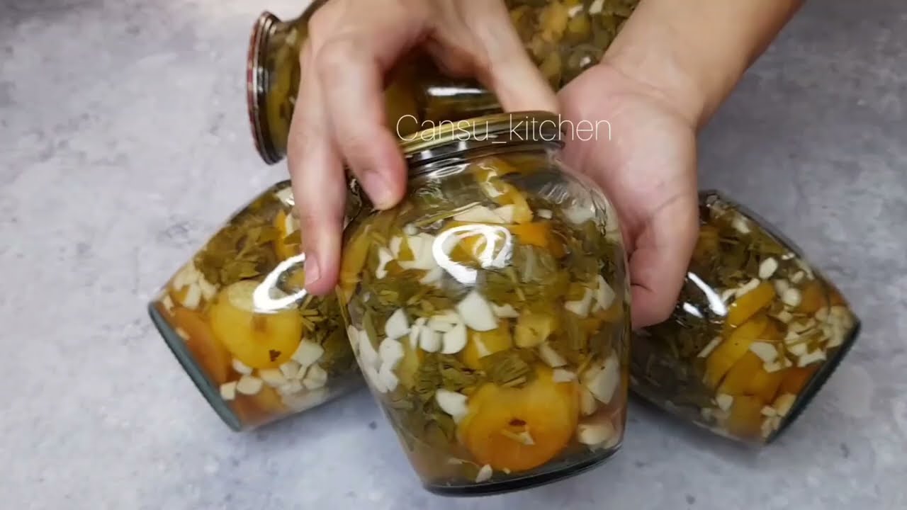 Qışa Hazırlıq!Gavalı turşusu resepti🔥