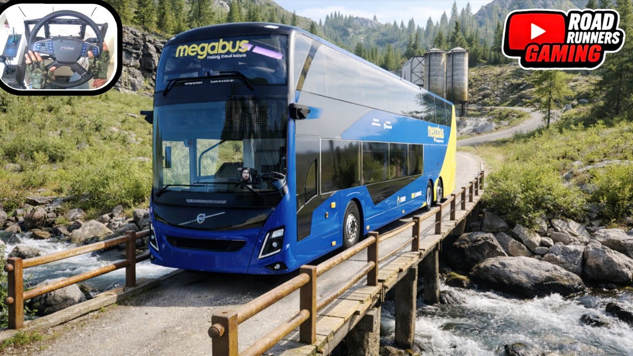 Ultimate Challenge Tight Mountain Roads with Big Volvo 9700 DD V2 | 4K HDR | Euro Truck Simulator 2