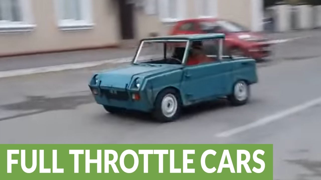 Guy puts powerful motorcycle engine into ancient USSR vehicle
