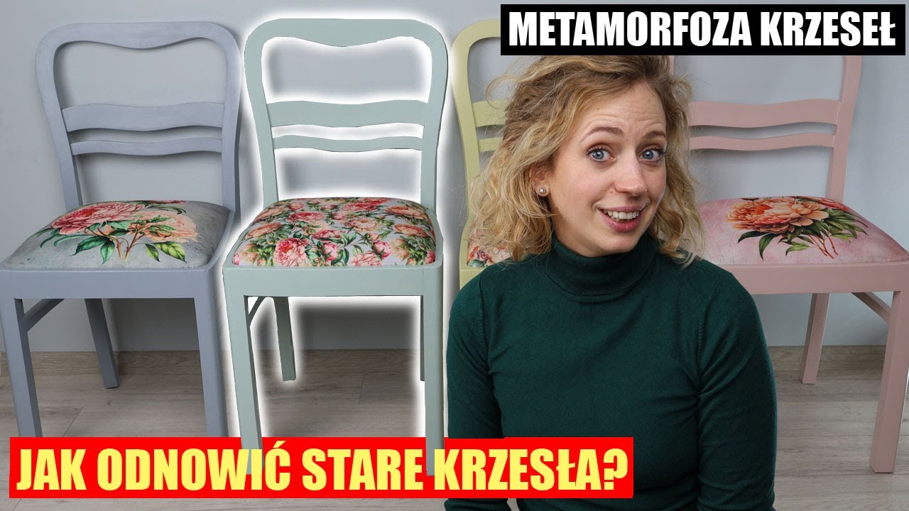 Jak tapicerować? Tapicerowanie siedziska krzesła. Odnowa krzeseł.