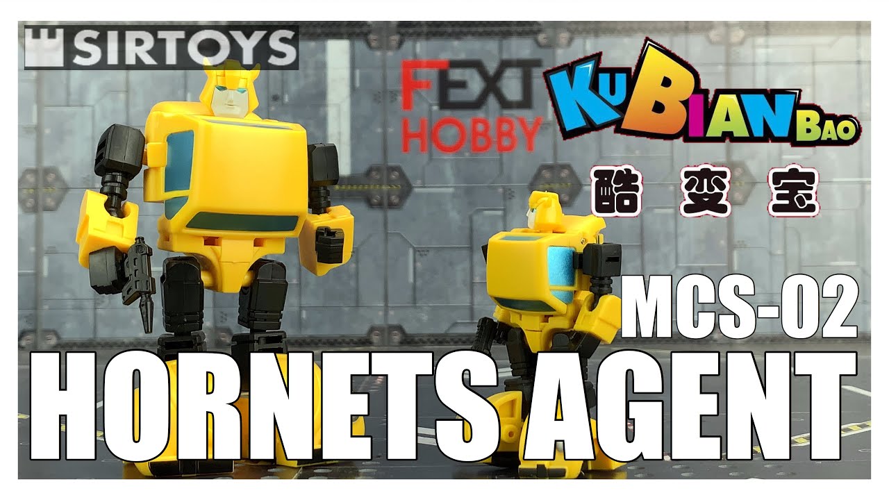 Kubianbao MCS-02 HORNETS AGENT Oversize NewAge FLIPPER Bumblebee Review