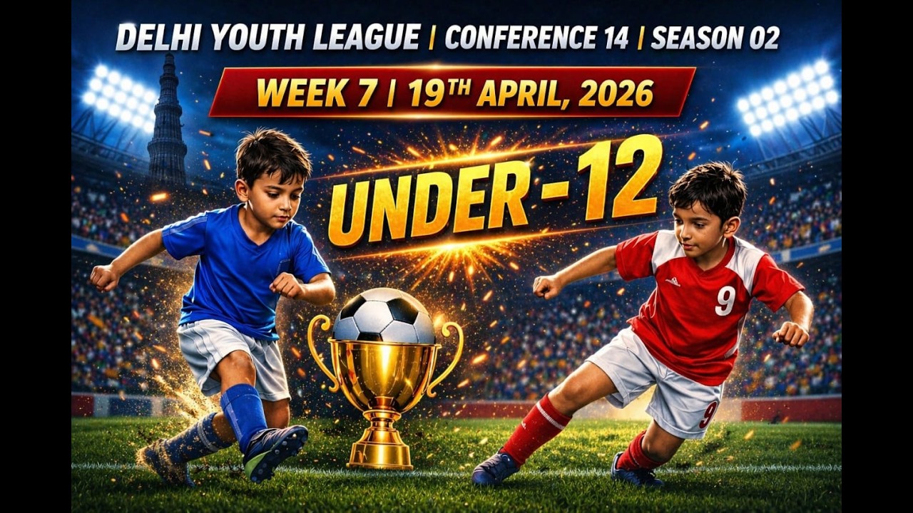 YFI vs Flow Global | Under - 12 | Delhi Youth League | Conference 14 | Season 02