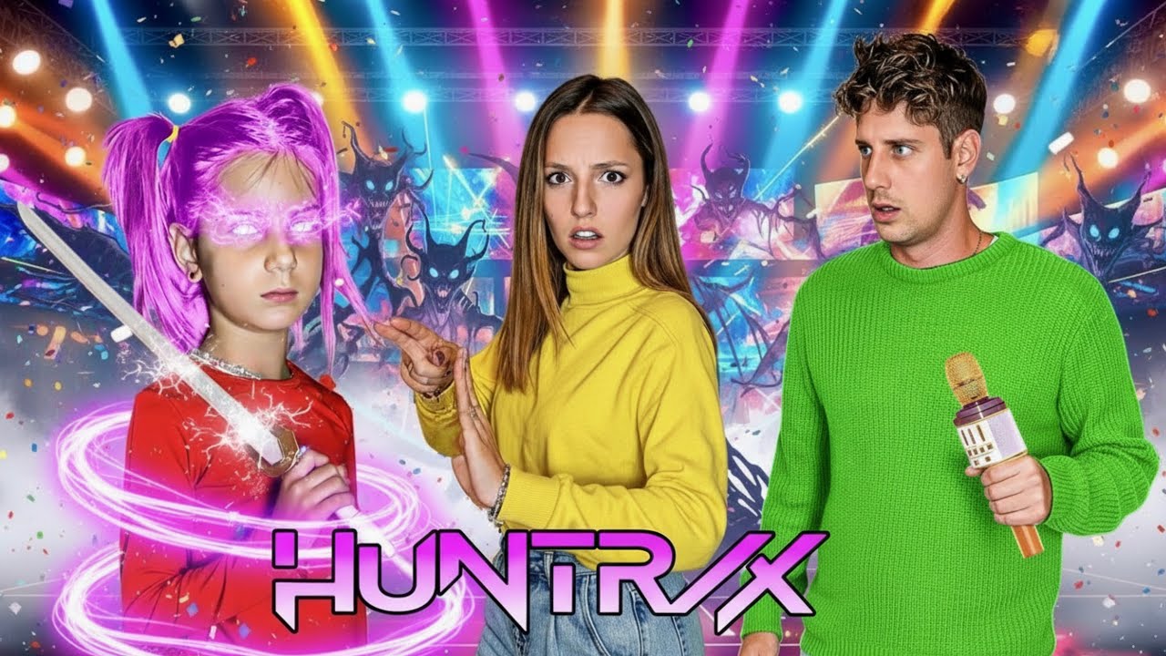 AURORA SI TRASFORMA IN HUNTRIX DELLE KPOP DEMON HUNTERS PER 24 ORE NELLA VITA REALE!