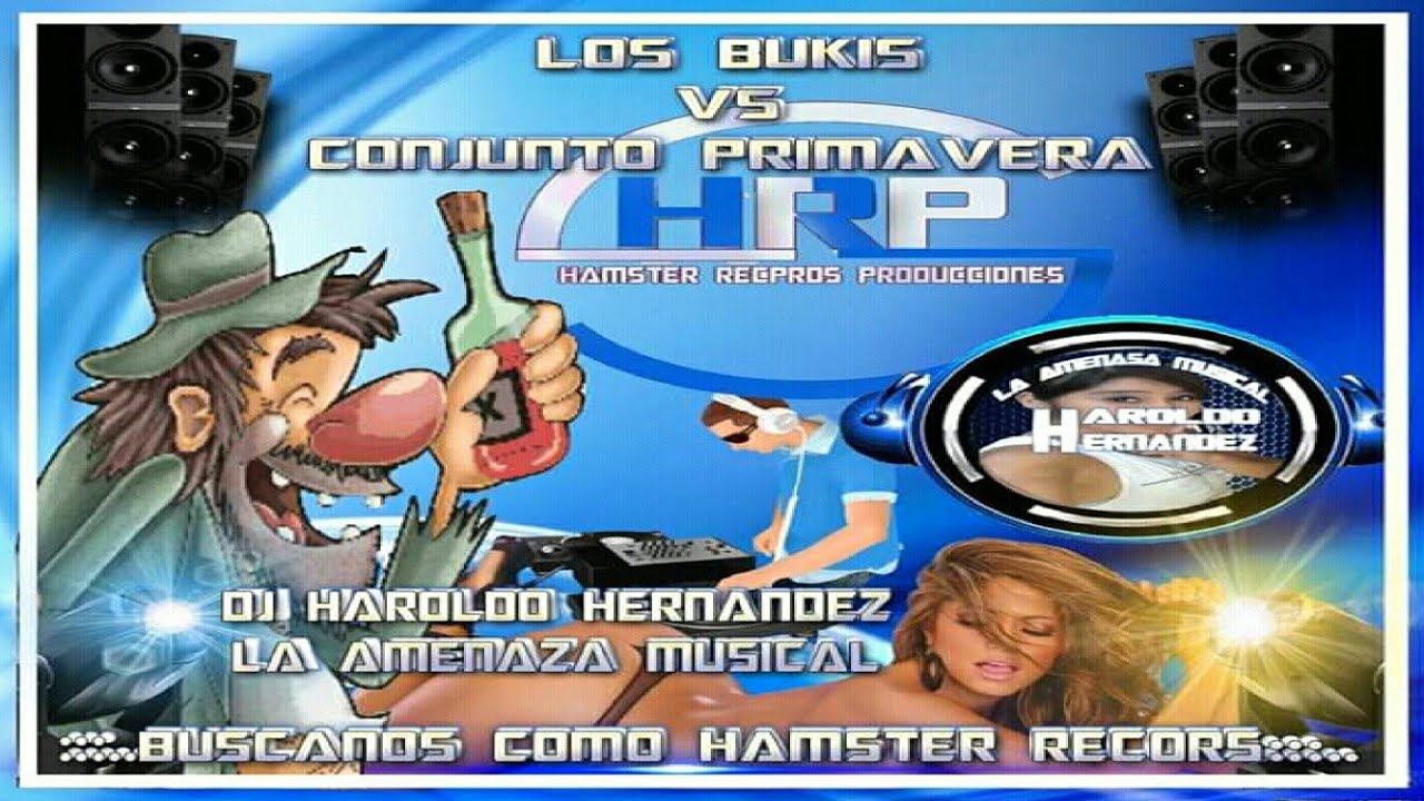 Los Bukis VS Conjunto Primavera Mix 🌑 DJ Haroldo Hernandez - Hamster Records