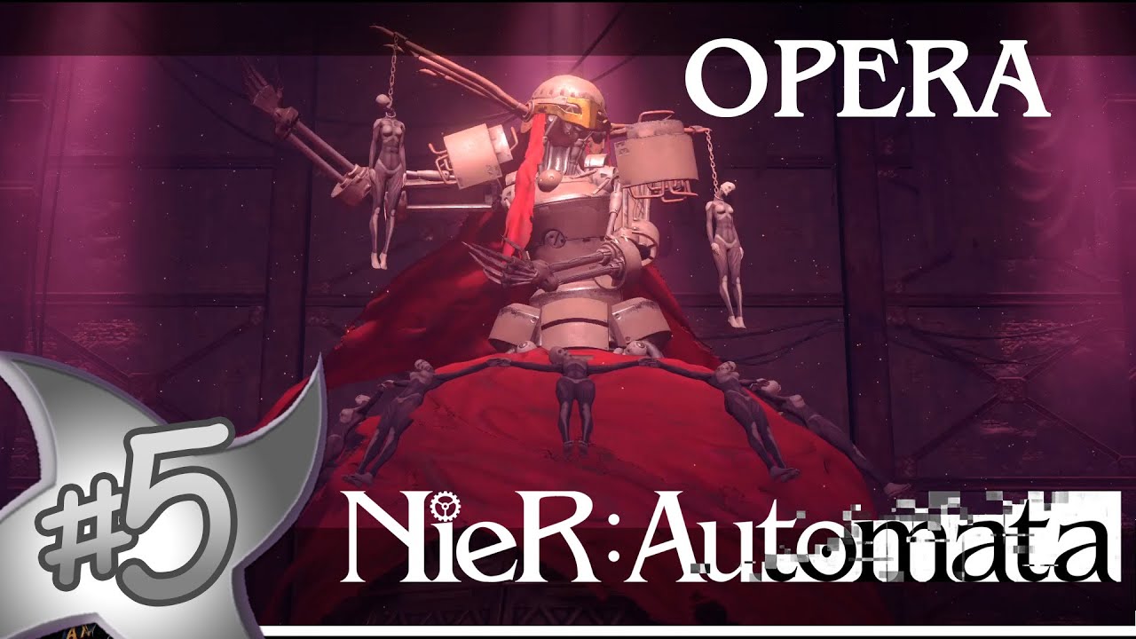 Cantante di Opera, Boss Fight - | Nier:Automata 2B Gameplay Difficile | Ep.5