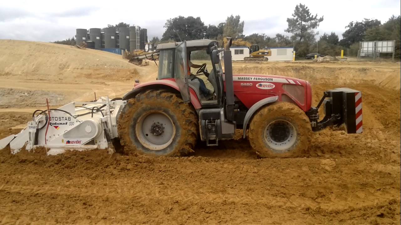 MF 8480 au malaxage
