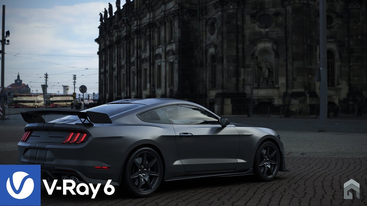 Sketchup Vray 6 Exterior Car Render