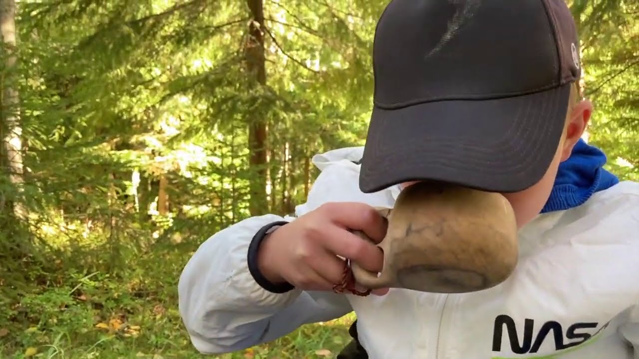 Trangia tulille/ METÄSSÄ