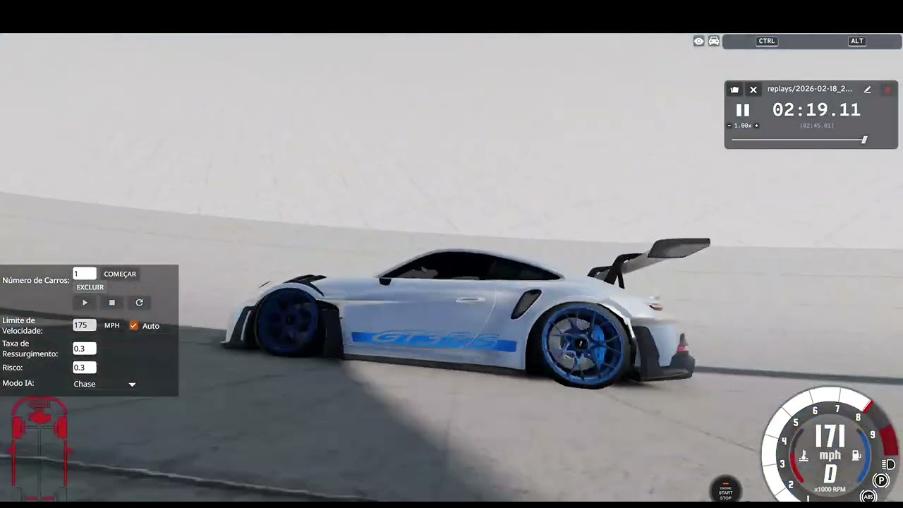 Porsche 911 Crash at 187 Miles per hour