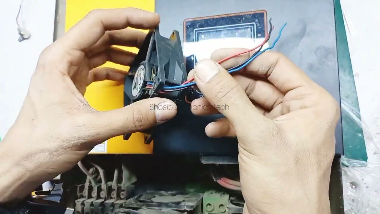 solar inverter fan not working | Information for consumers and repairers | how to replace