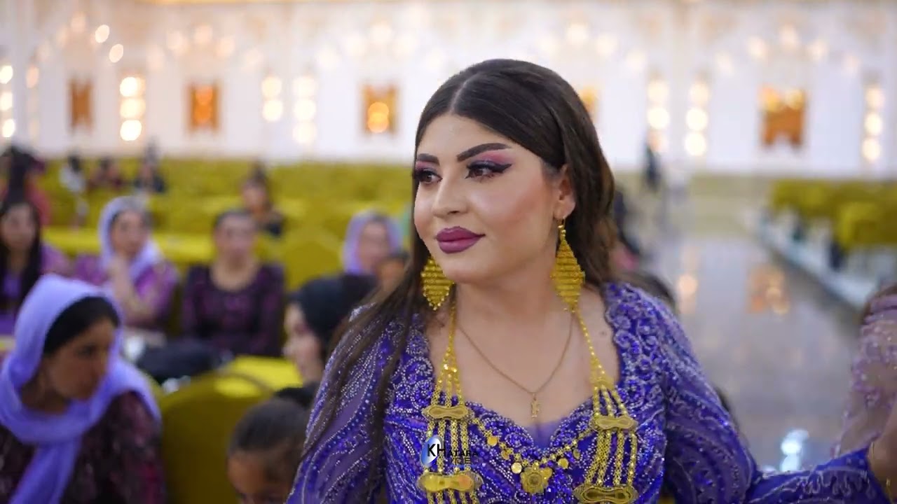 حفلة زفاف ناضم و نسرين في قاعة افين الملكي سنوني مقطع الثالث3 نيشان بعدري  ختاره فيديو