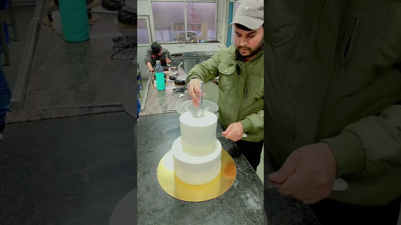 Two Tired Anniversary Engagement 💞 Cake Decorating Idea!