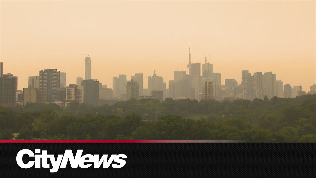 Northern Ontario wildfires prompt air quality warnings across GTA