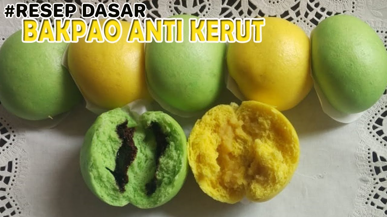 Resep Dasar Bakpao Empuk Anti Kerut