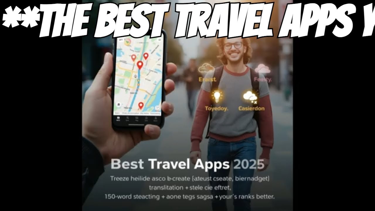 The Best Travel Apps You Need in 2025