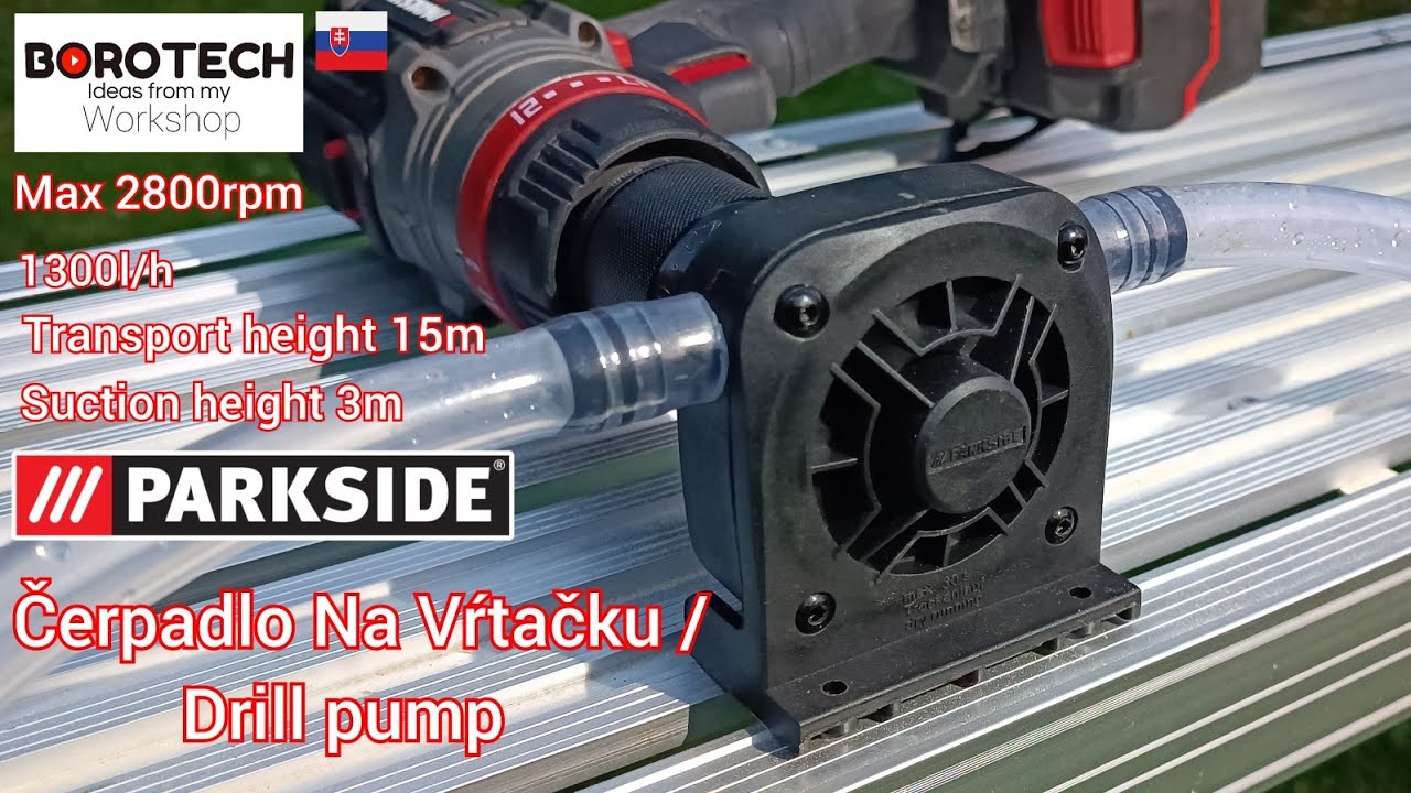 PARKSIDE čerpadlo na vŕtačku    №194