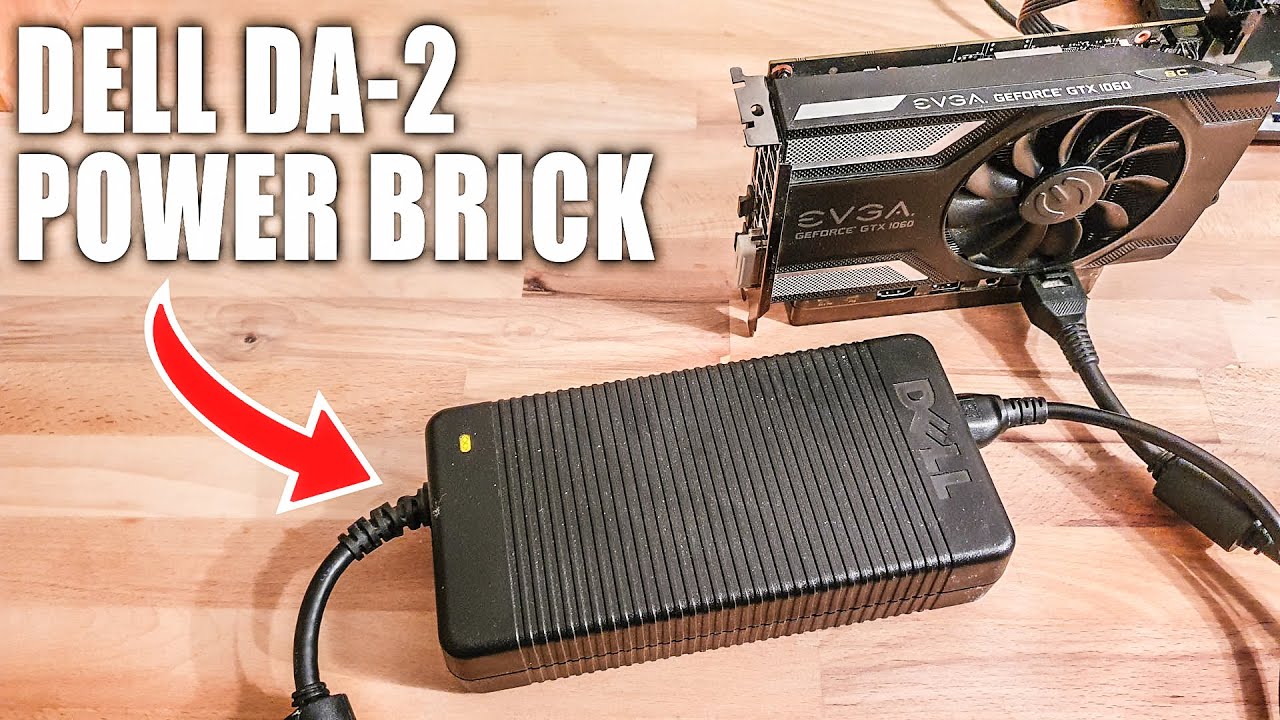 Budget eGPU with 20$ Dell 220W silent power brick guide
