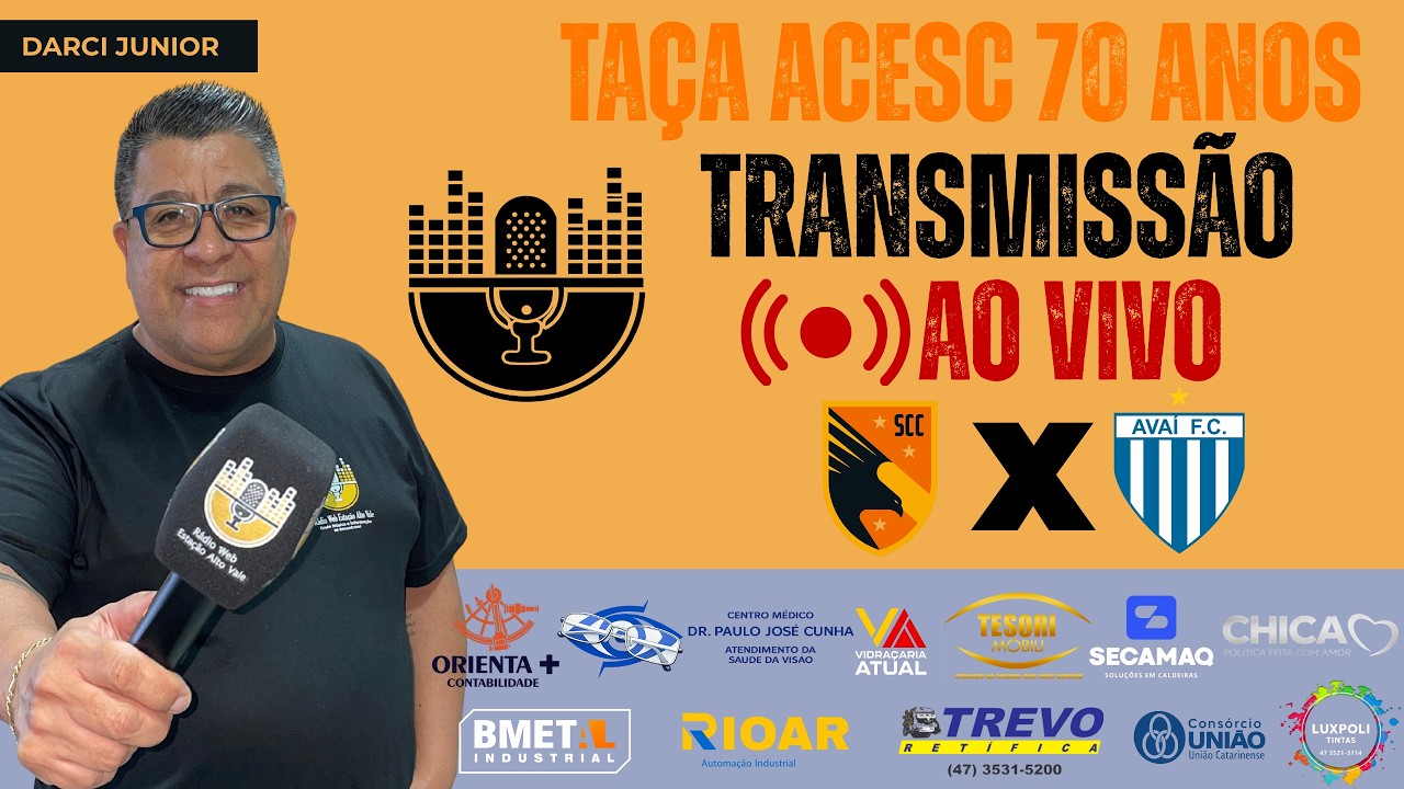 TAÇA ACESC 70 ANOS -  SANTA CATARINA X AVAÍ