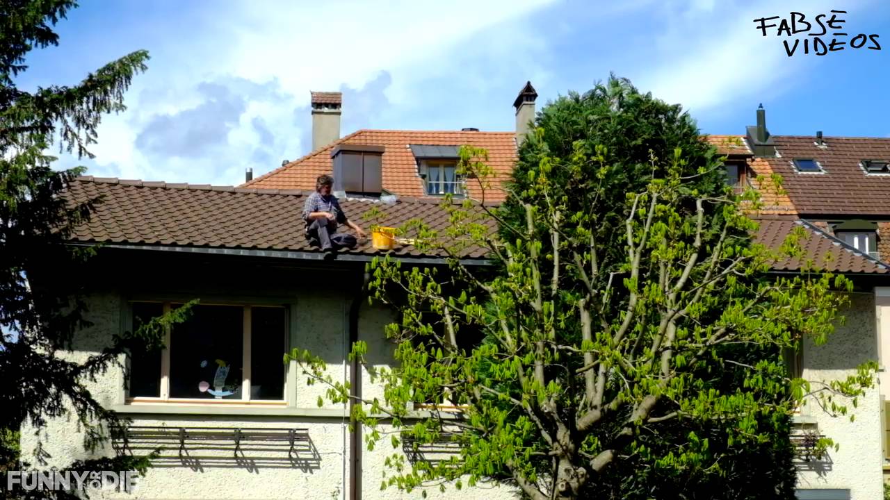 Best Fails of the Day 23 April 2016 ROOF FAIL || Videos tv