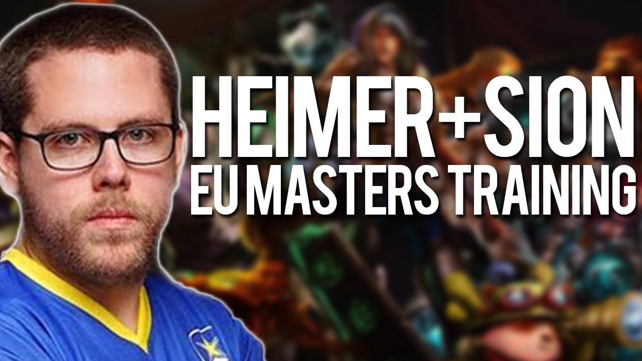 EU Masters Training mit Broeki | Heimerdinger und Sion Botlane