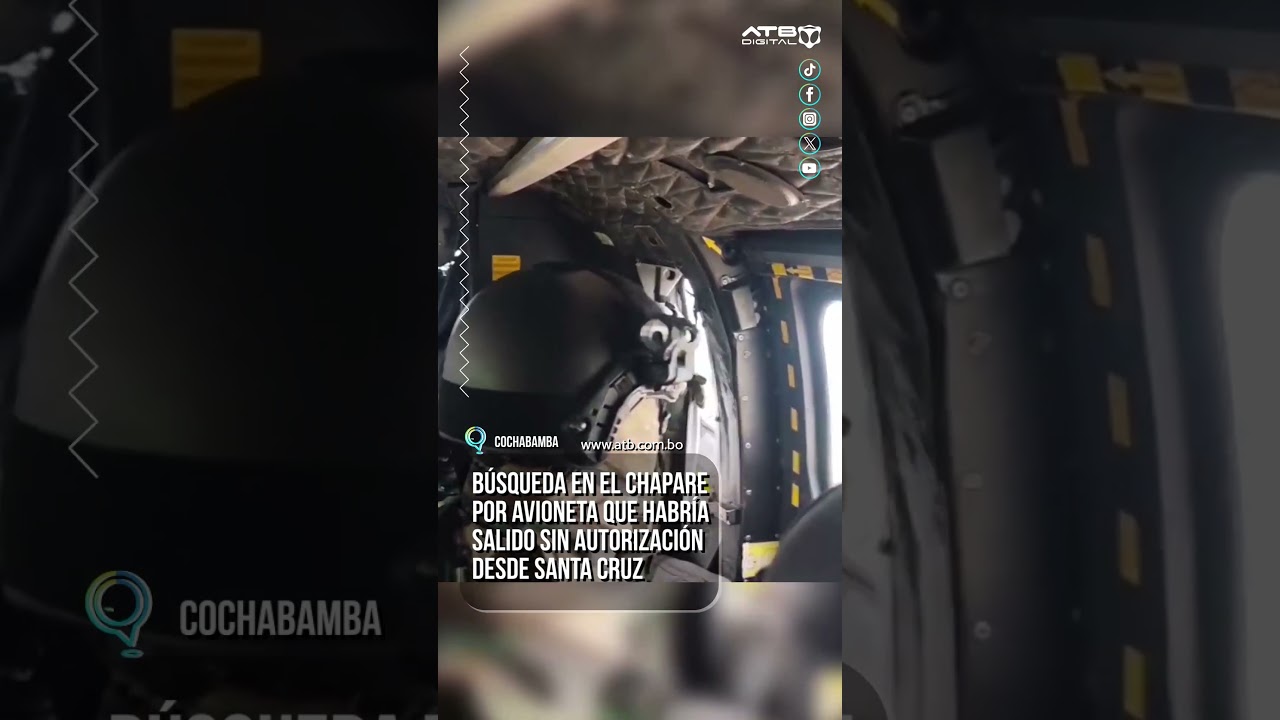 B&uacute;squeda en el Chapare por avioneta que habr&iacute;a salido sin autorizaci&oacute;n desde Santa Cruz
