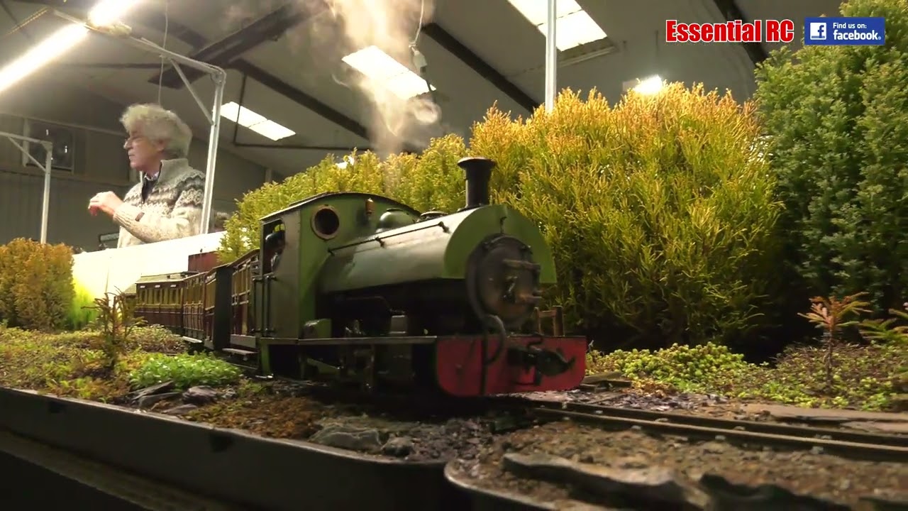 Miniature LIVE Steam Locomotives in Action | Midlands Garden Rail Show