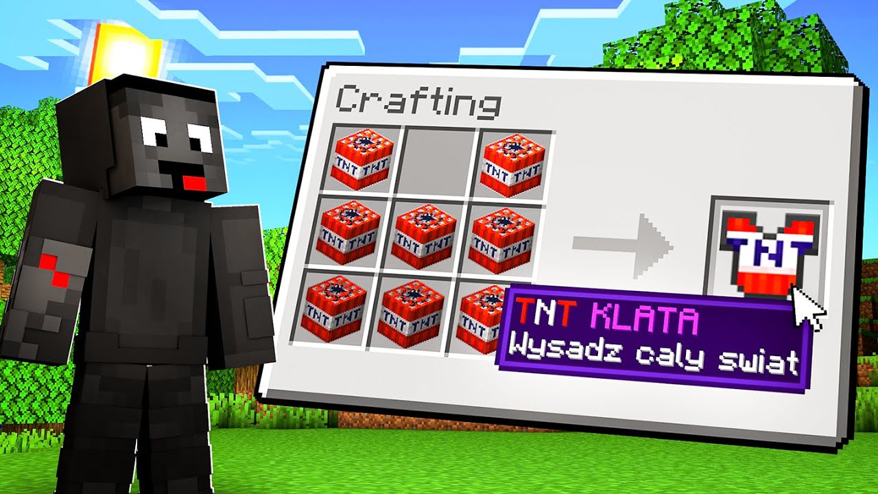 Minecraft, ale MOŻESZ CRAFTOWAĆ DOWOLNĄ ZBROJĘ...