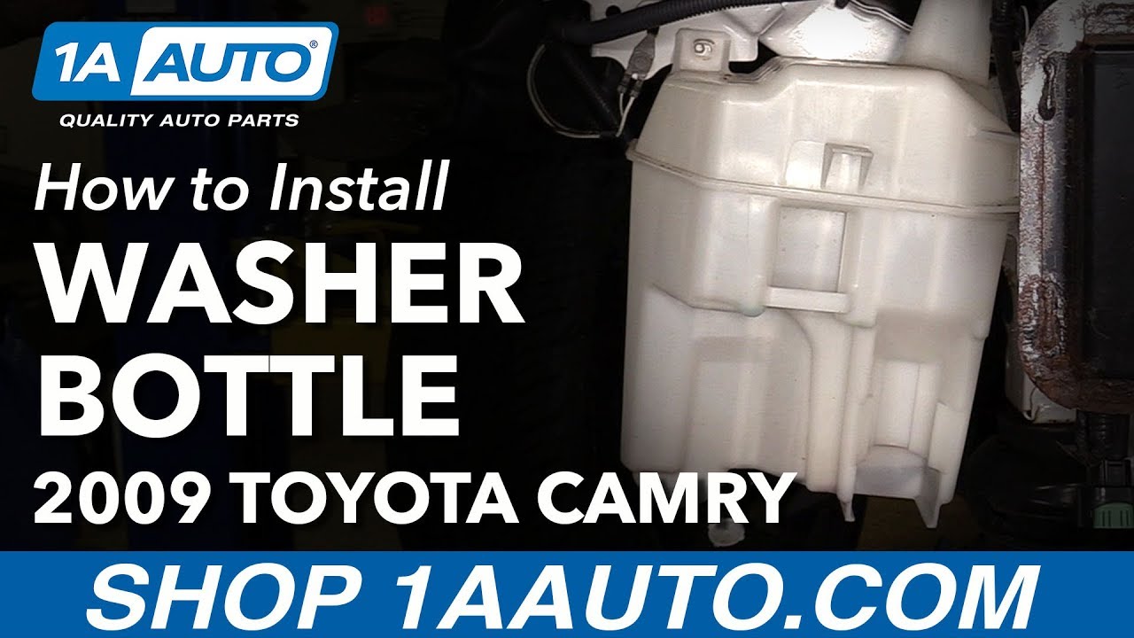 How to Replace Windshield Washer Reservoir 07-11 Toyota Camry
