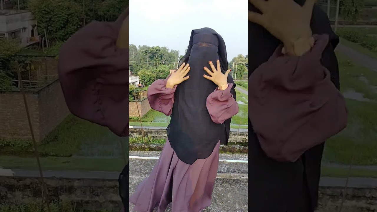 এরাবিয়ান এবং চেরি জর্জেট ৫ লেয়ার নিকাব এর মধ্যে পার্থক্য 🥰🥰কোনটা অডার করব 🤔🤔.      #viral #burkha