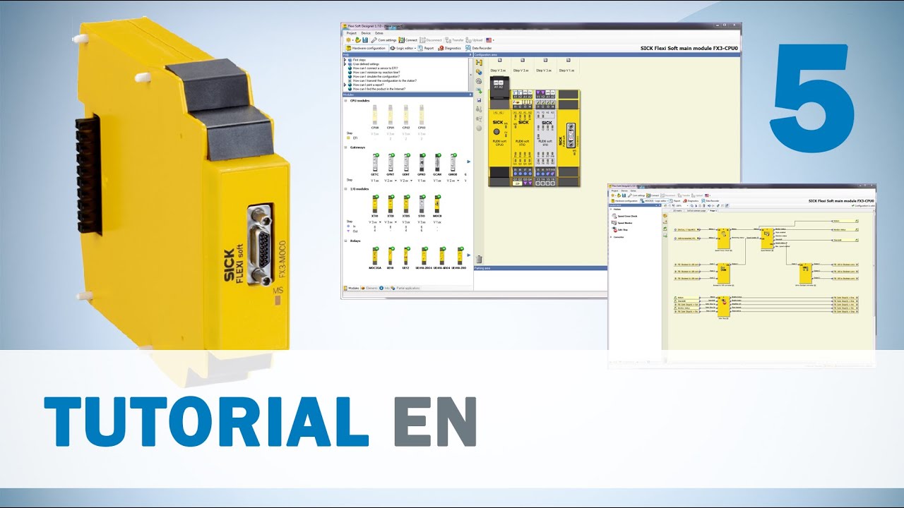 Tutorial Drive Monitor MOC Part (5/9): Speed Monitor | SICK AG