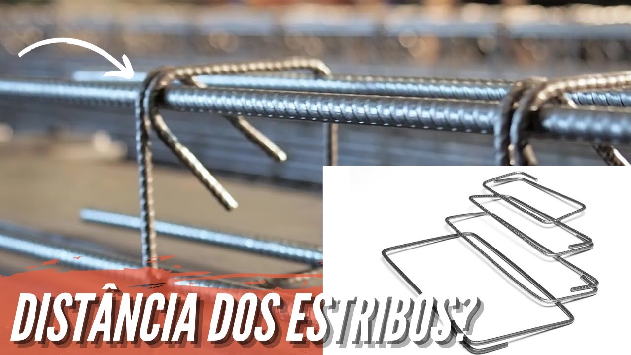 Qual a DISTÂNCIA máxima ENTRE ESTRIBOS?