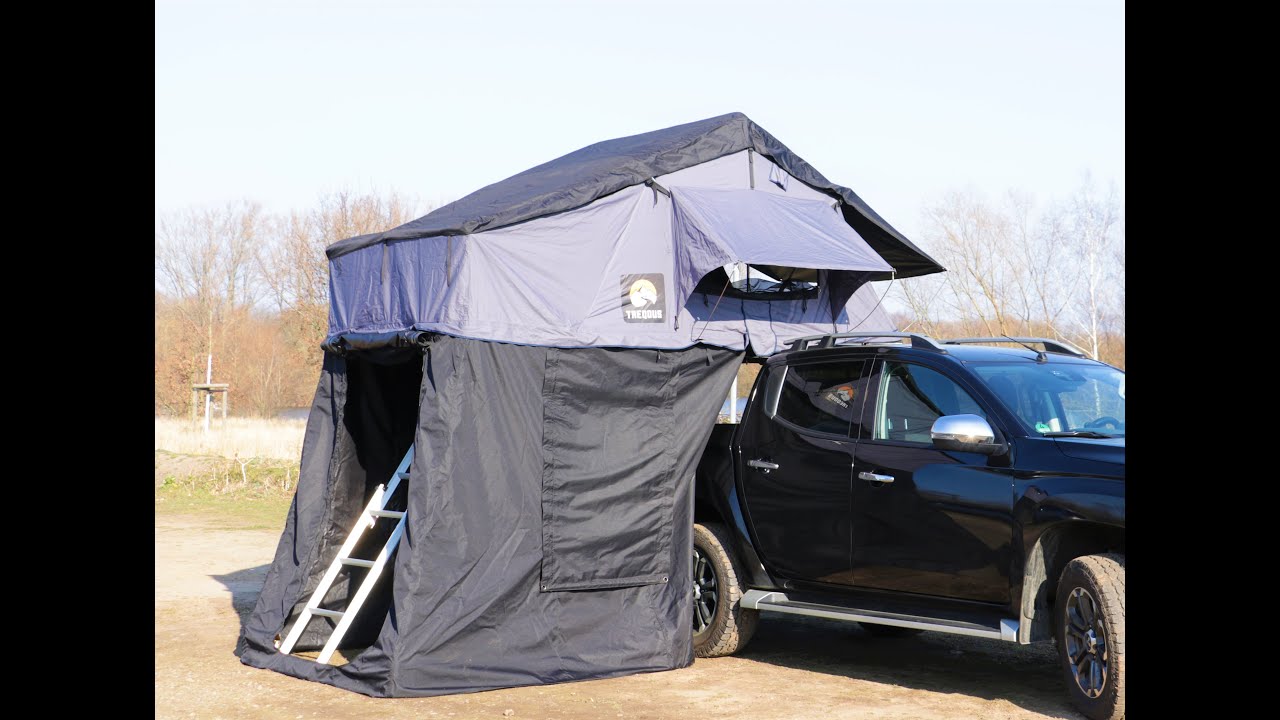 DACHZELT TREQOUS “MIZAR PLUS” Aufbau